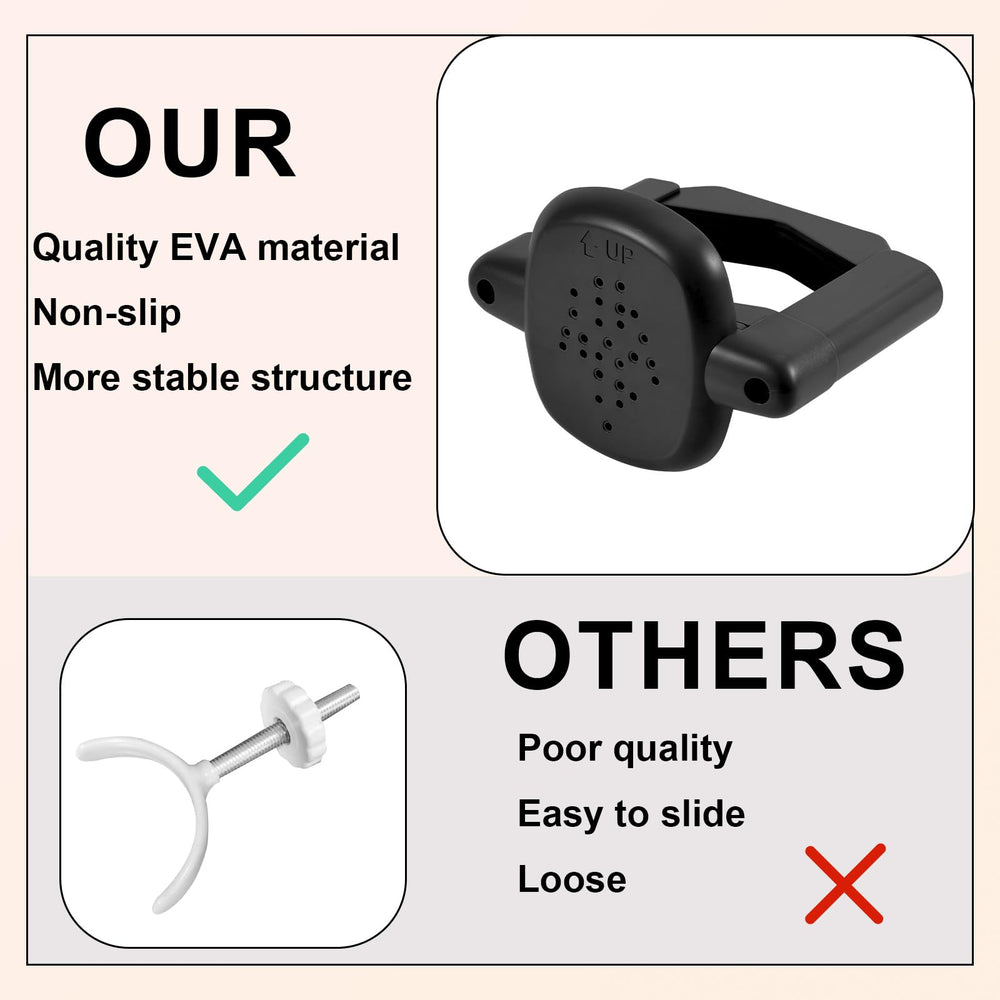 Boxob non-slip grips keep the gate firmly in place.