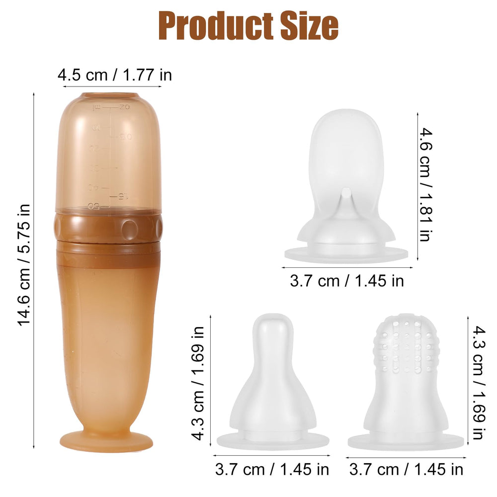 BOXOB dispensing spoon included with the brown bottle for precise portions