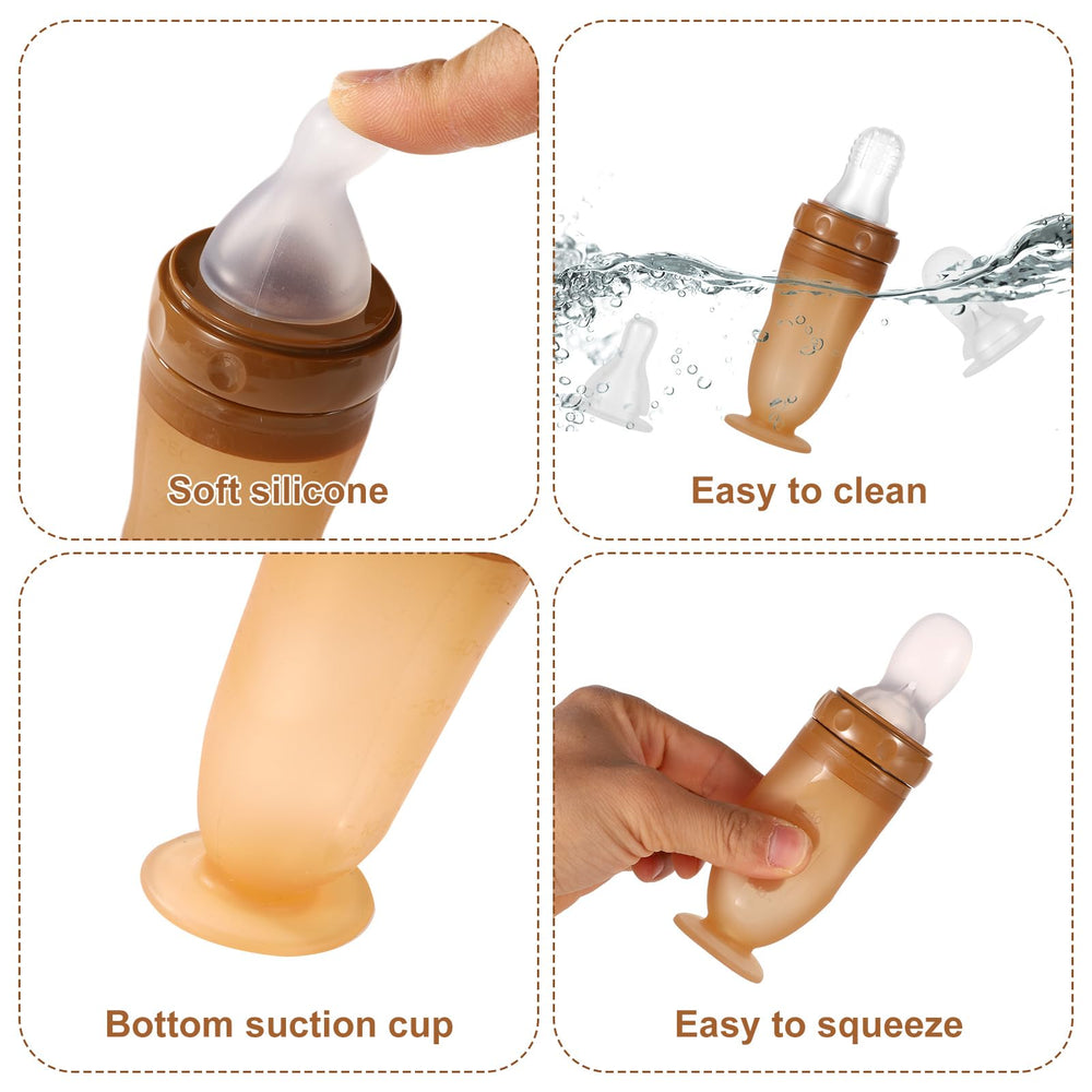 BOXOB on the go design in brown for convenient feeding outside home