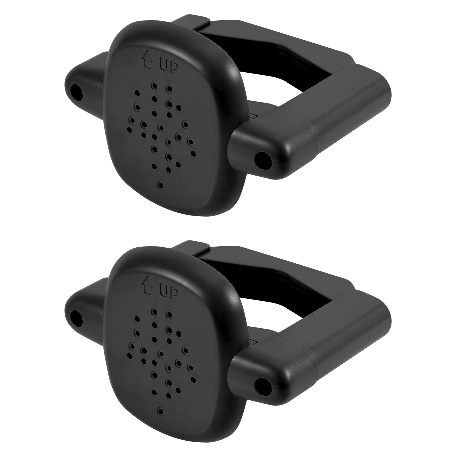Boxob baby gate banister adapter set on round rail for secure no-drill mounting.