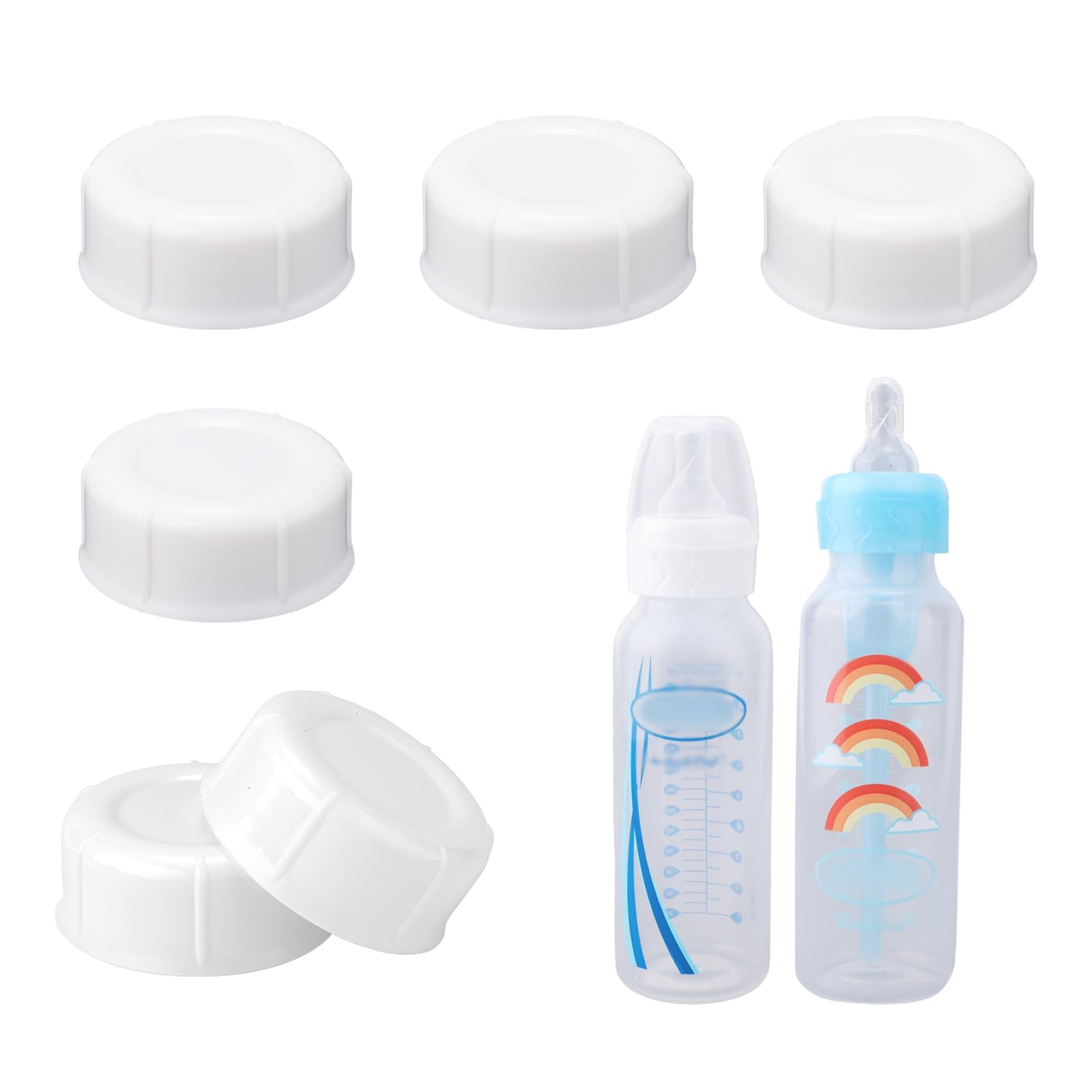 BOXOB narrow bottle cap for Dr. Brown's and Medela with a leak-proof seal.