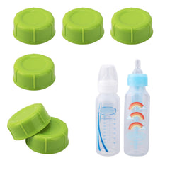 Boxob narrow bottle caps pack seals Dr Brown's and Medela bottles for travel
