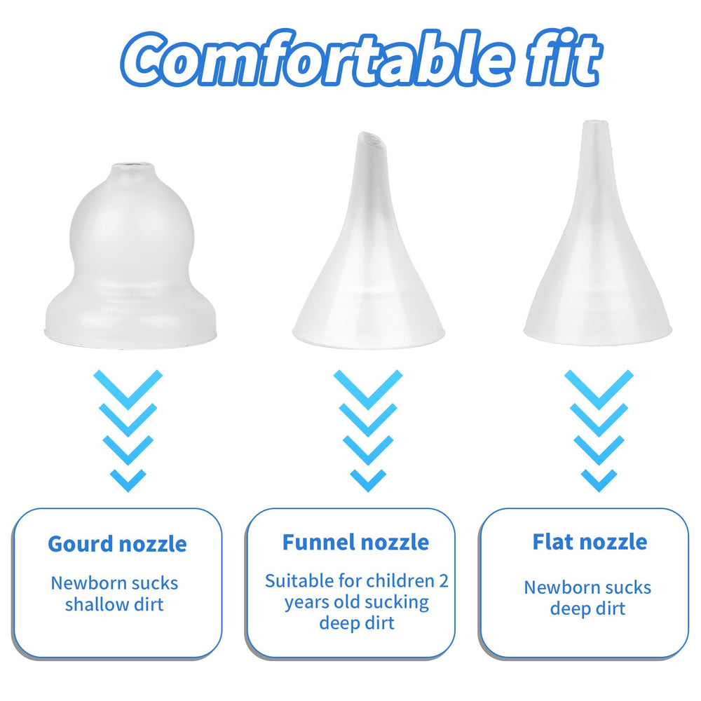 BOXOB flat head tip with soft silicone for comfortable use