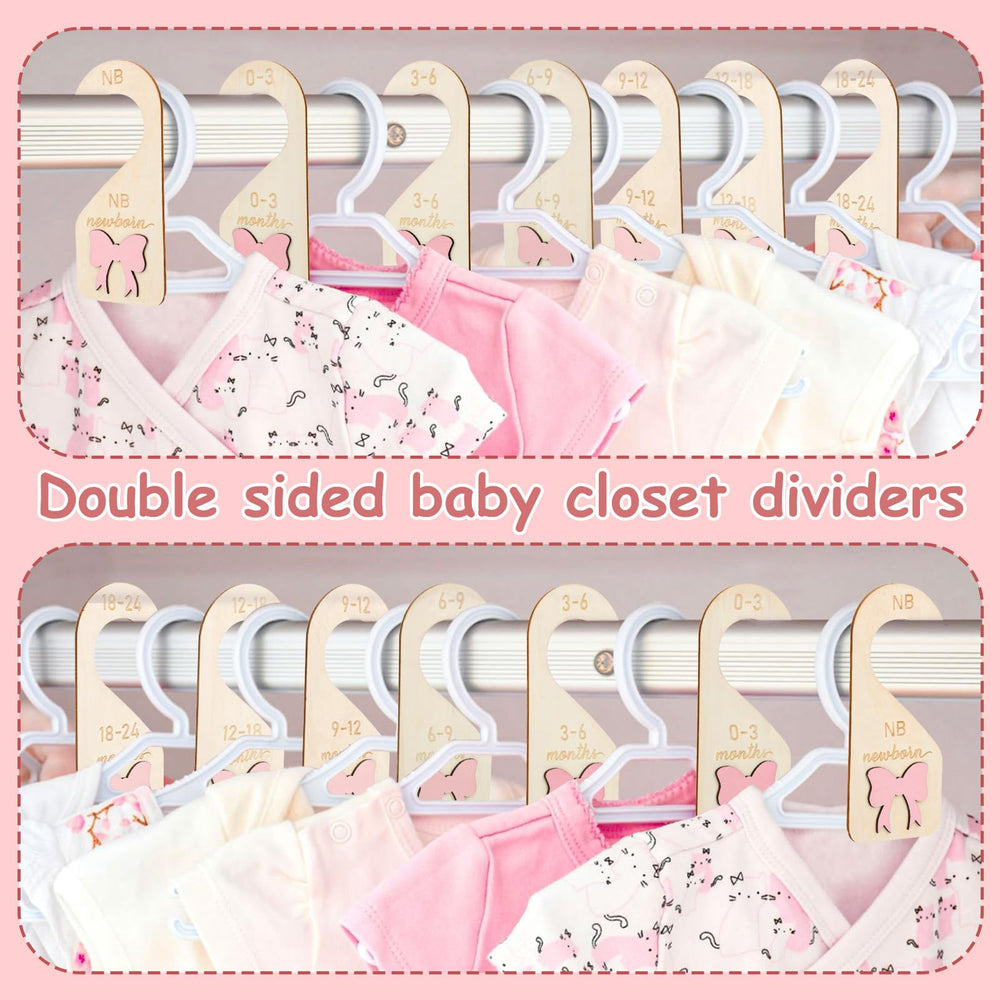 BOXOB pink bow design adds charming nursery decor.