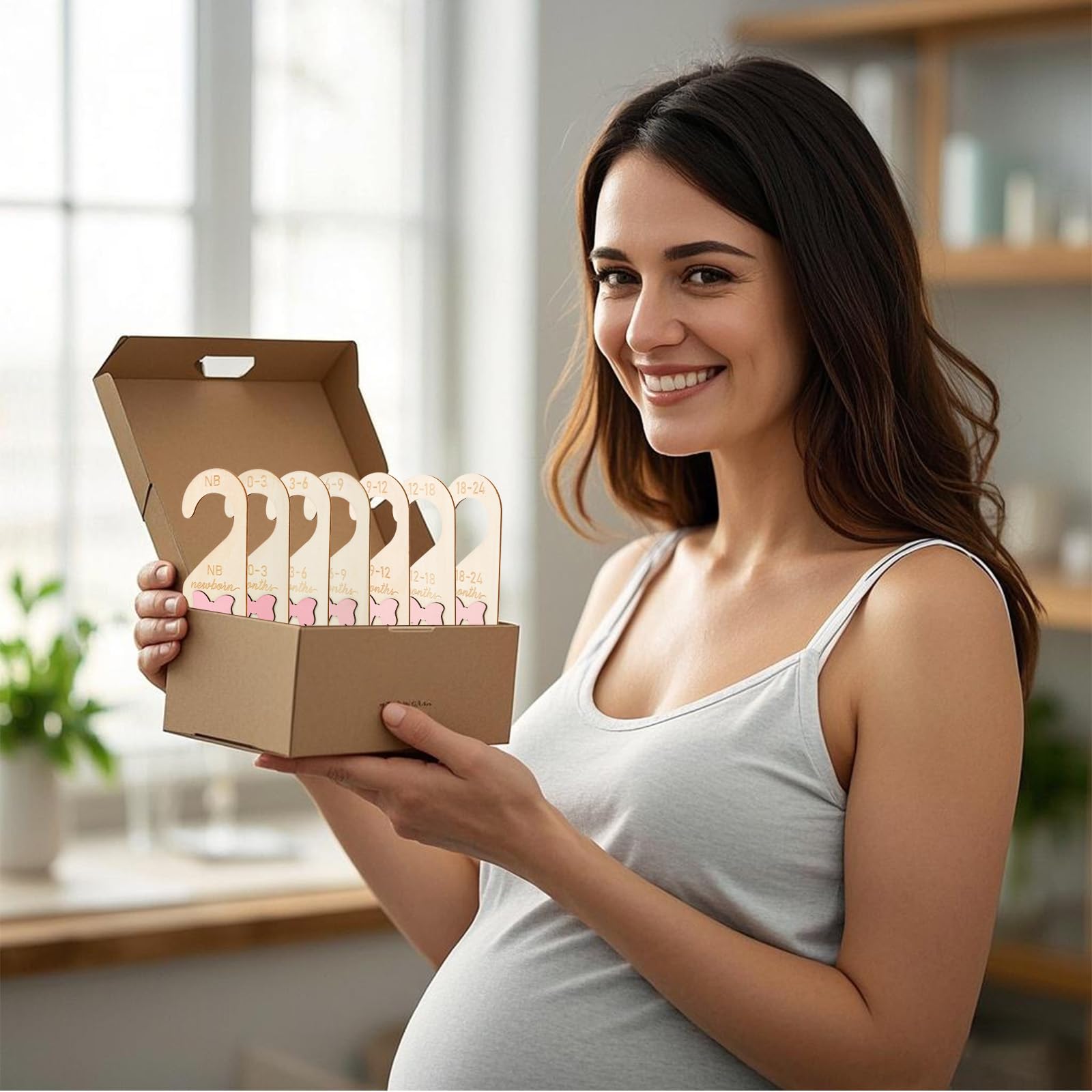 BOXOB size labels help parents pick outfits quickly.