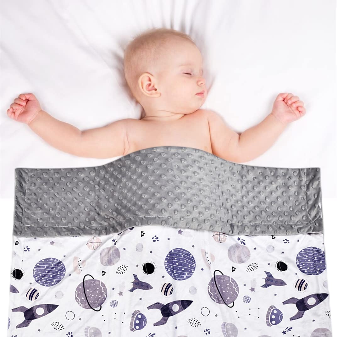 Boyoung baby blanket size 30x40 inch suitable for nursery and travel