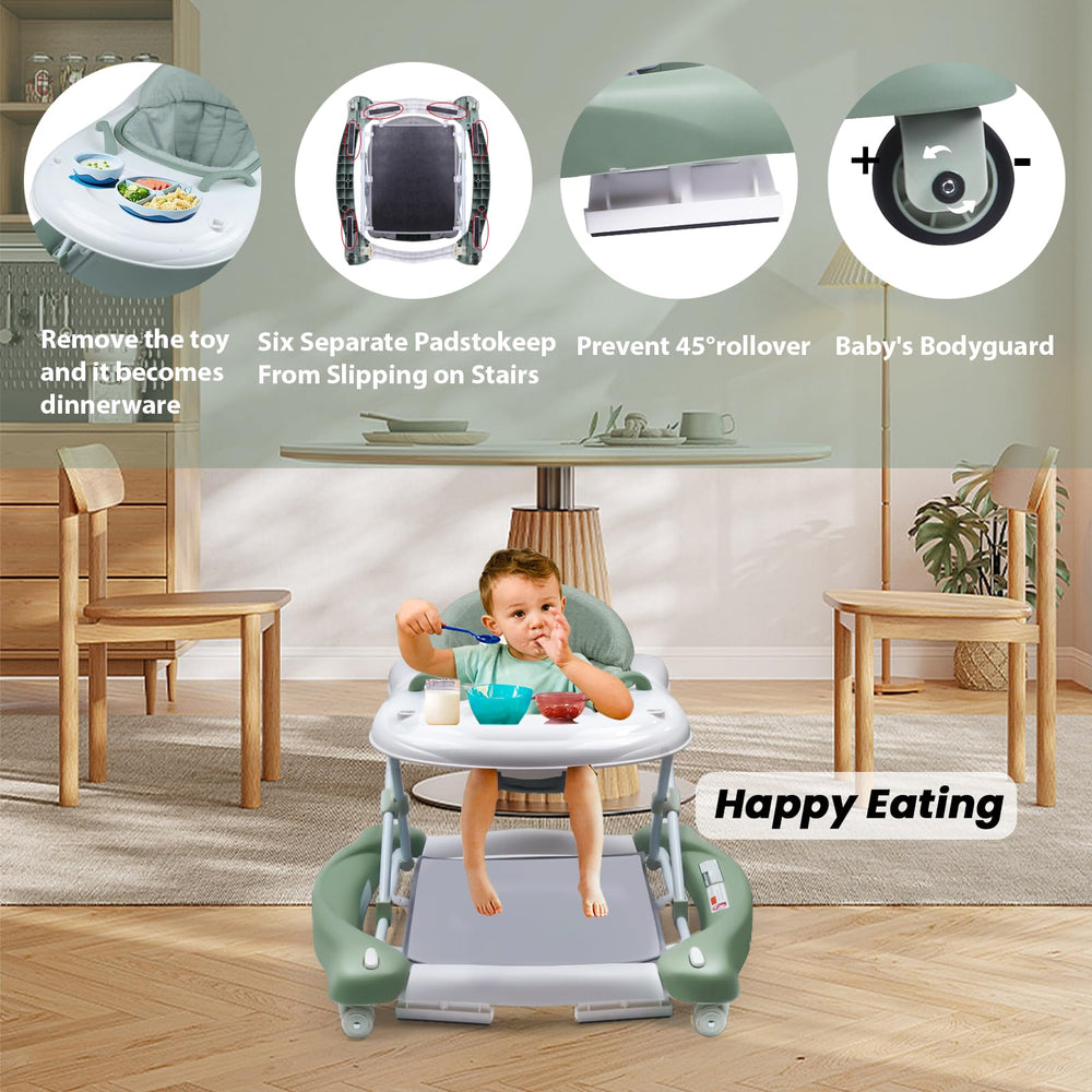 Boyro Baby walker in push mode for parent-guided mobility