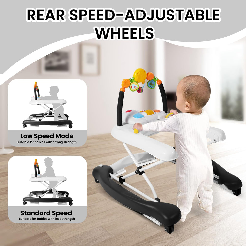 Boyro Baby sturdy triangular frame with safety cushions.