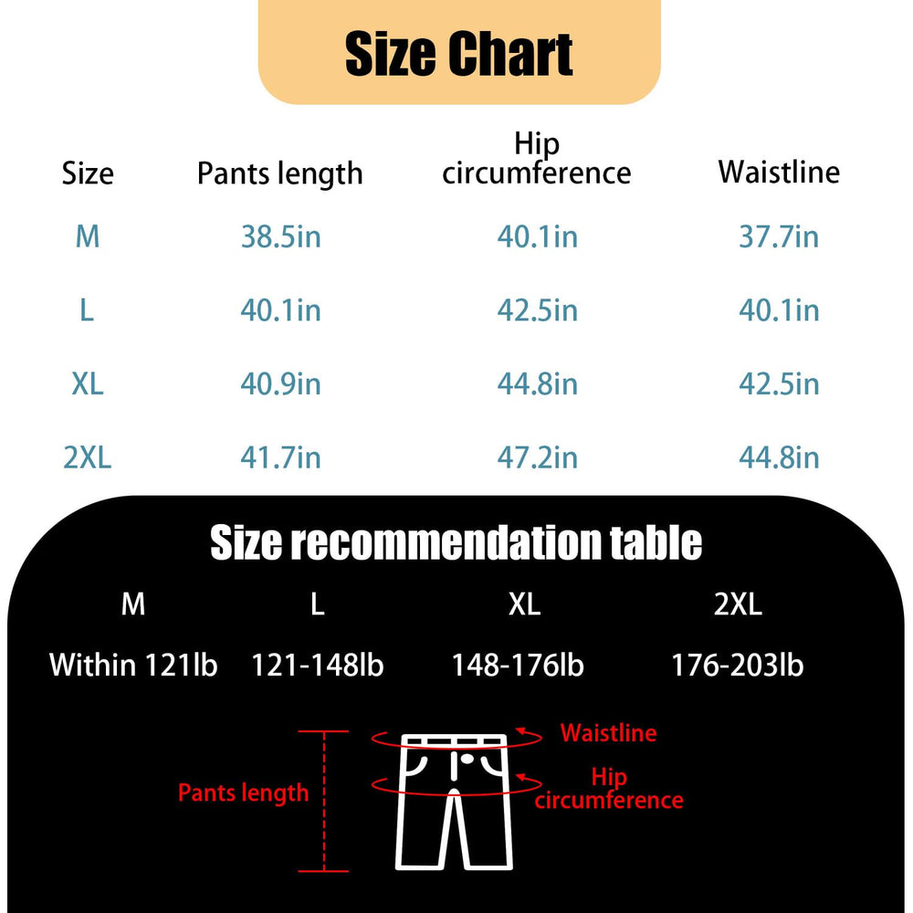 BOYUDZLTD catheter leg bag pants show wide pockets for easy bag access.