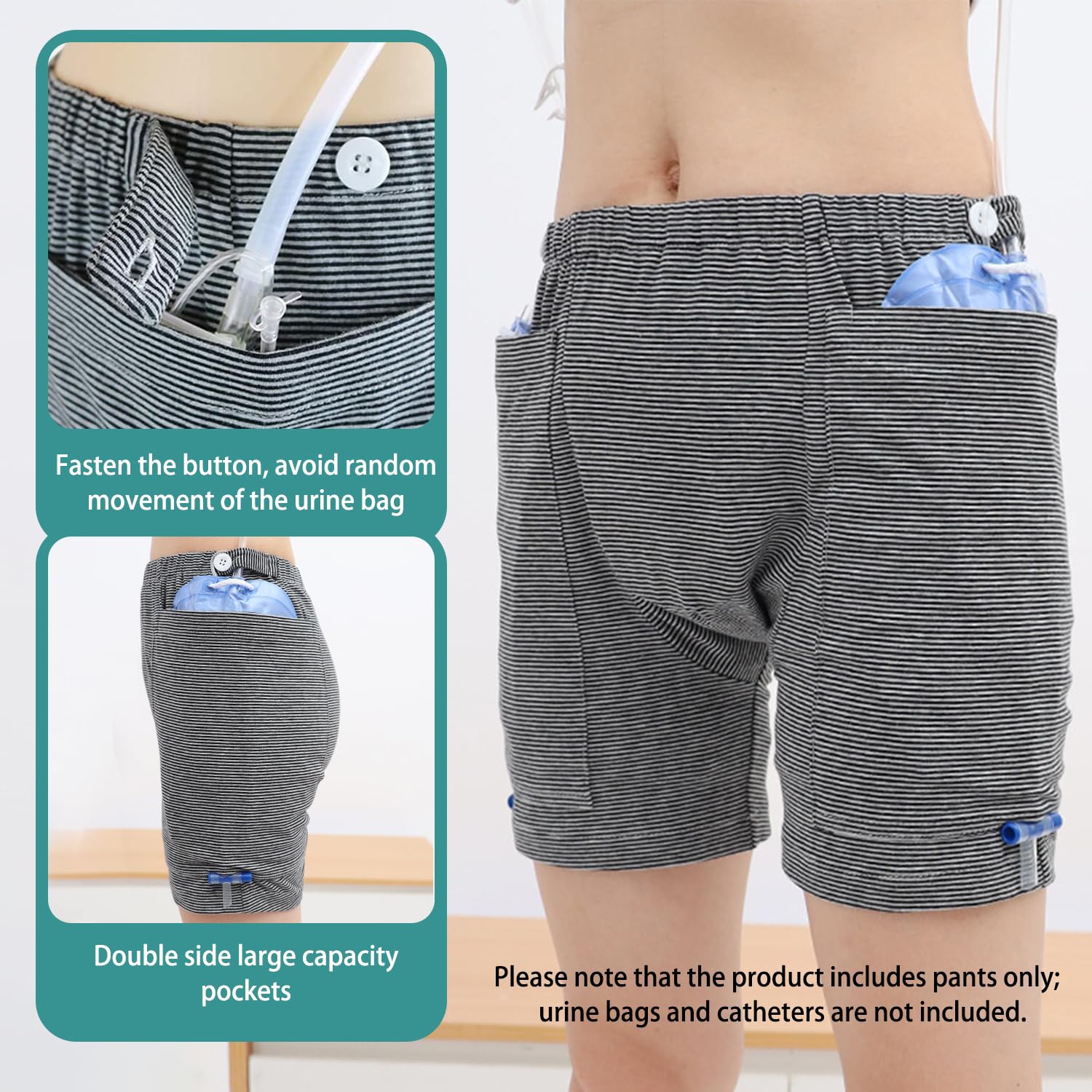 BOYUDZLTD catheter underwear soft breathable cotton for all-day comfort.