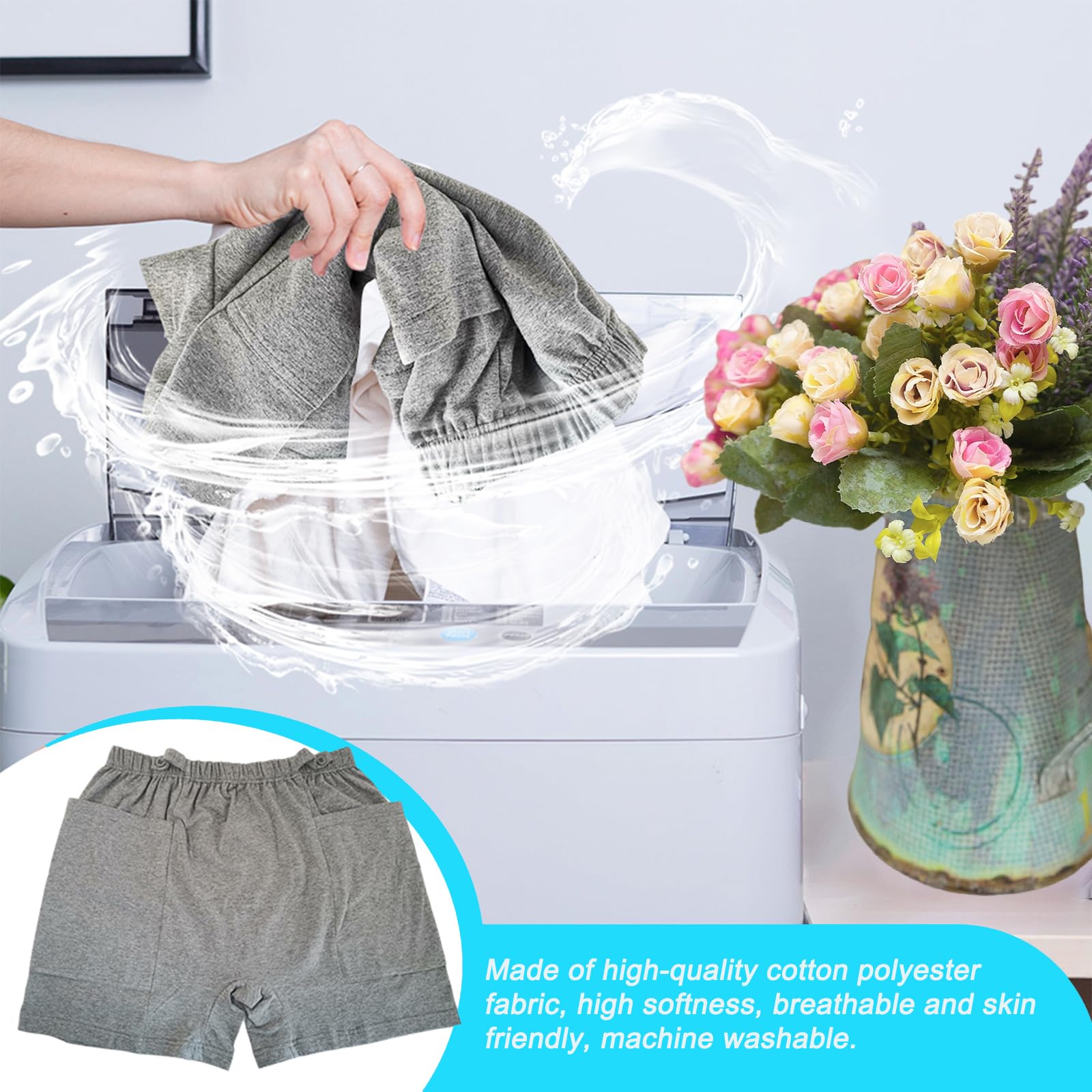Boyudzltd machine-washable fabric for simple care and maintenance.
