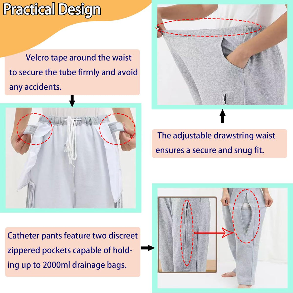 Adjustable drawstring waist on BOYUDZLTD pants provides a secure, comfortable fit