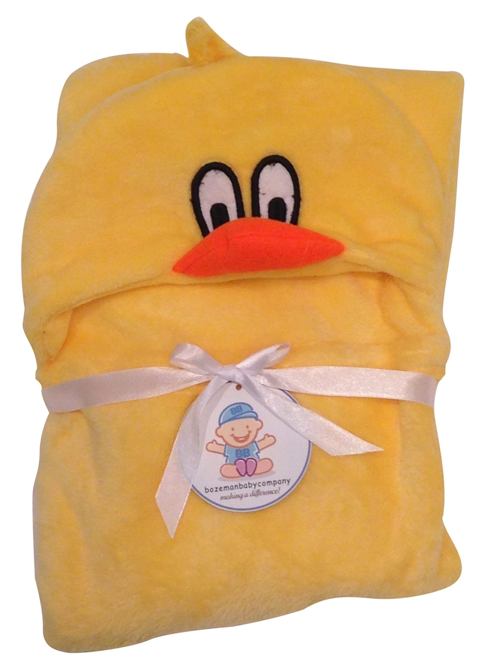 Bozeman Baby Company hood to cape blanket transition for imaginative play.
