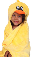 Bozeman Baby Company hooded animal blanket for cozy security at nap time.