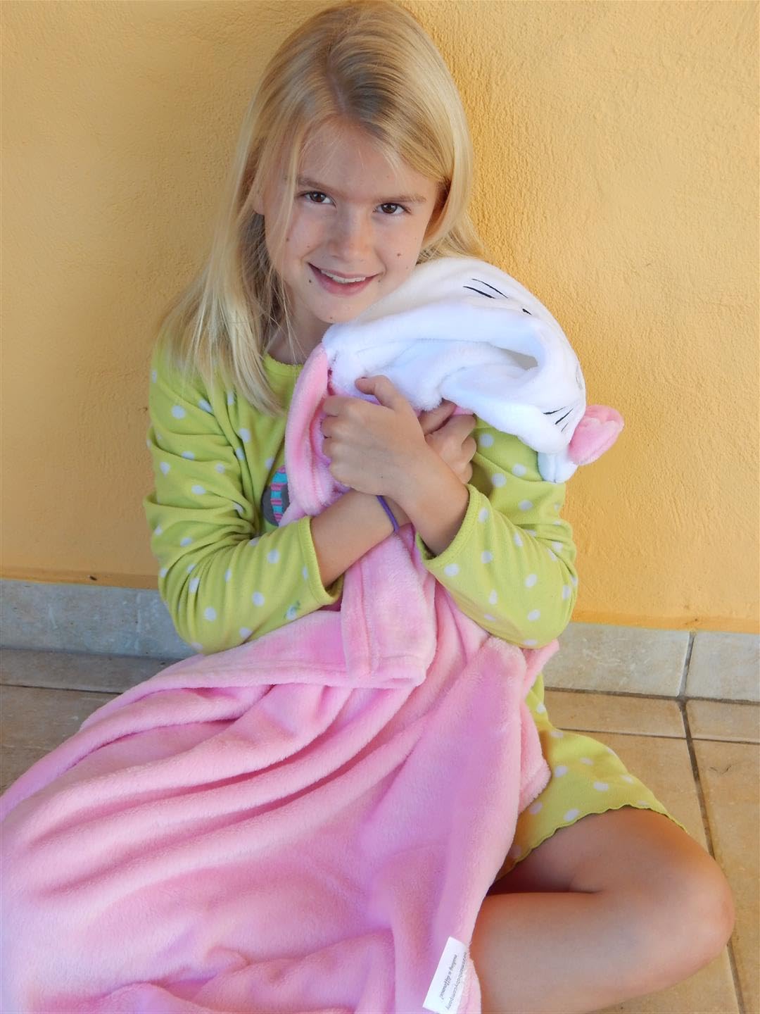 Bozeman Baby Company hooded blankie is ideal for bedtime and play