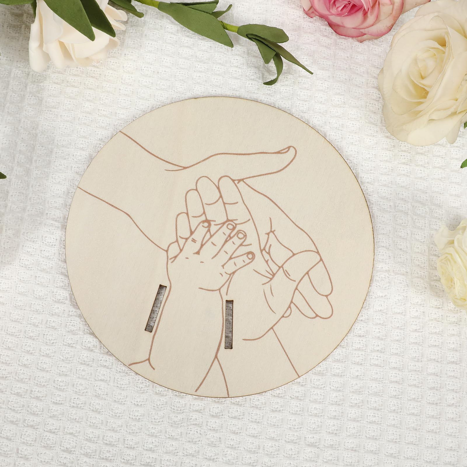 BQSAZHYJ hello World sign perfect for newborn photos.