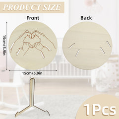 BQSAZHYJ hospital bracelet holder area for preserving baby's memento