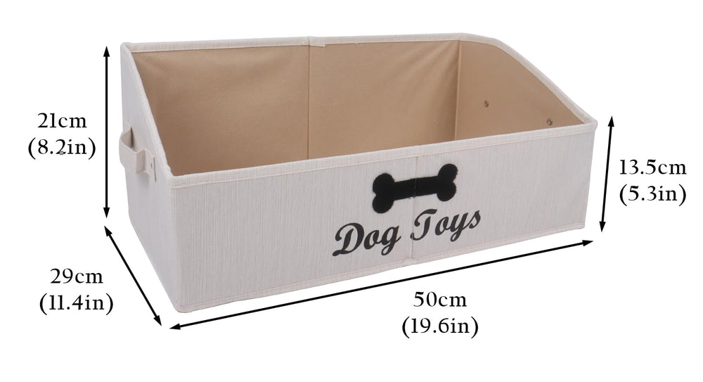 Dimensions measure 20in by 11in by 8in for versatile storage.