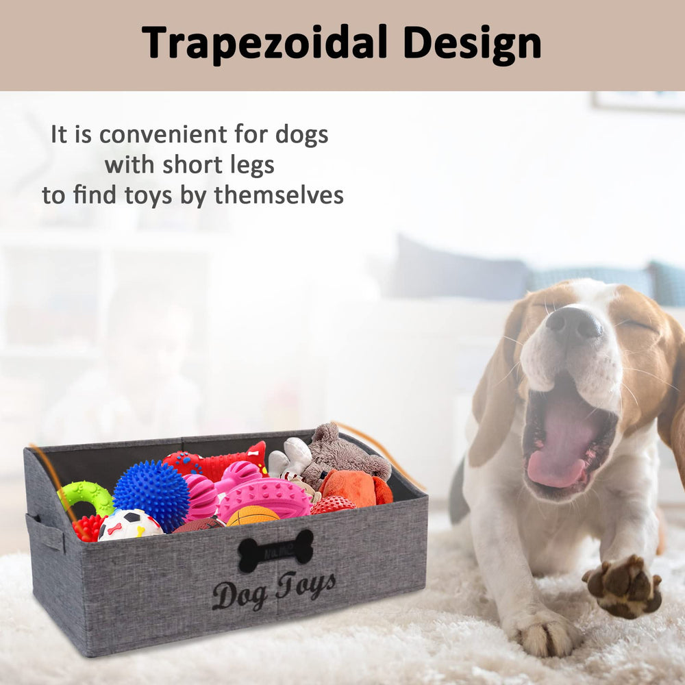 Brabtod personalization name sticker helps organize items for multiple pets.