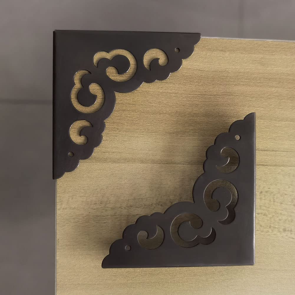 brandname screws included for easy installation of antique metal corner guards
