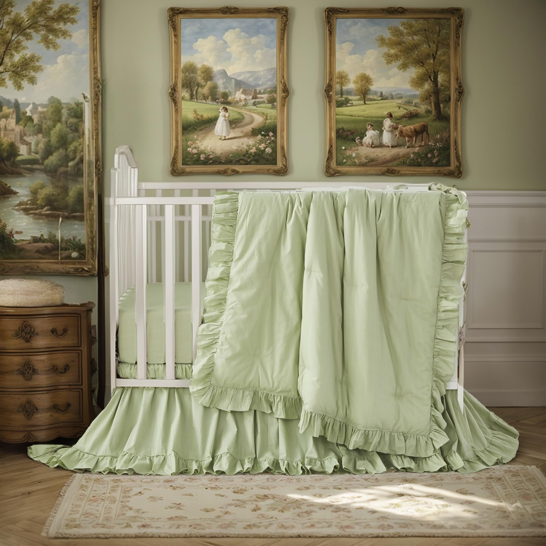 Brandream baby nursery soft-touch cotton for sensitive skin comfort