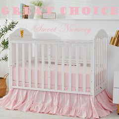 Brandream boho chic cotton nursery skirt texture and warmth