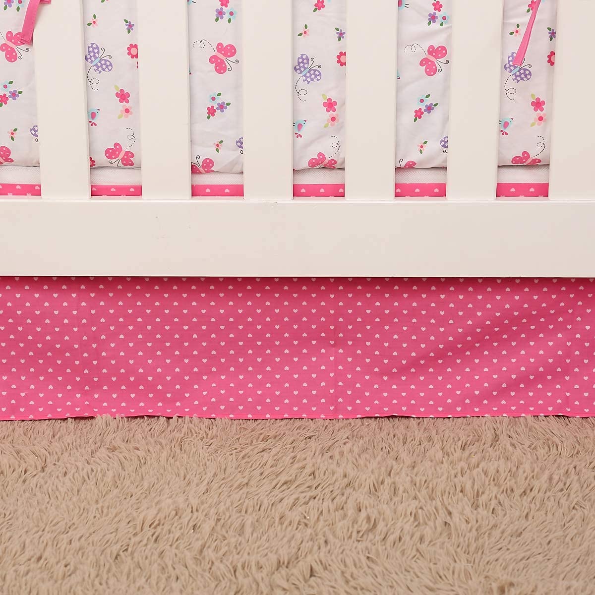 Brandream Butterfly floral design creates whimsical nursery ambiance