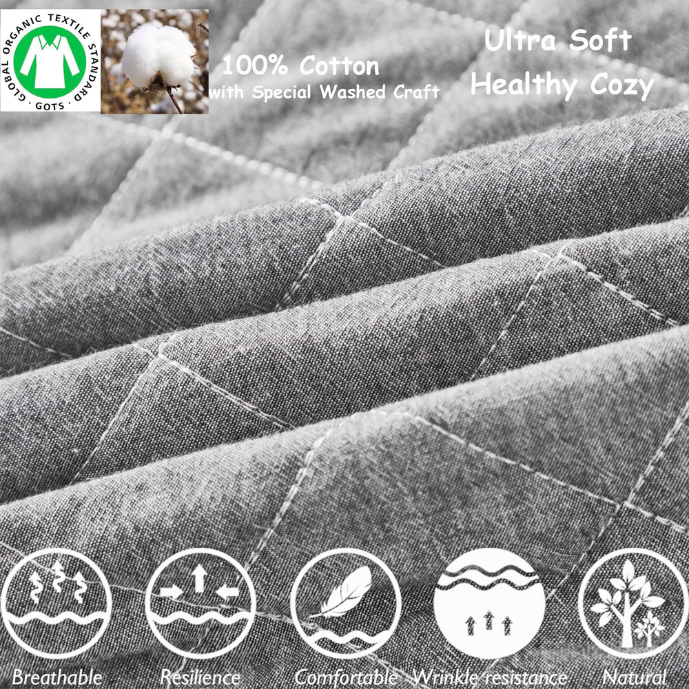 Brandream dust ruffle with 16-inch drop for a clean crib silhouette