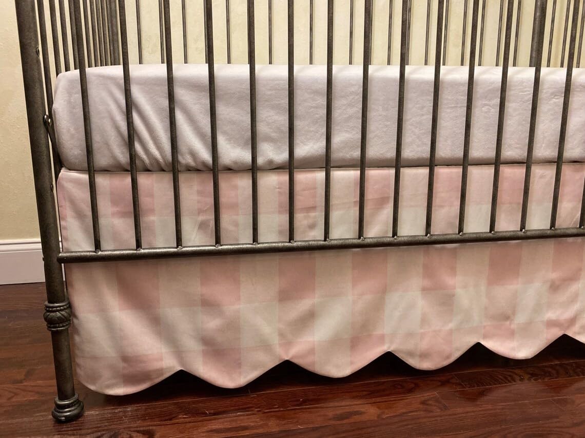 Brandream easy-care crib skirt stays fresh after cold wash and low-dry.