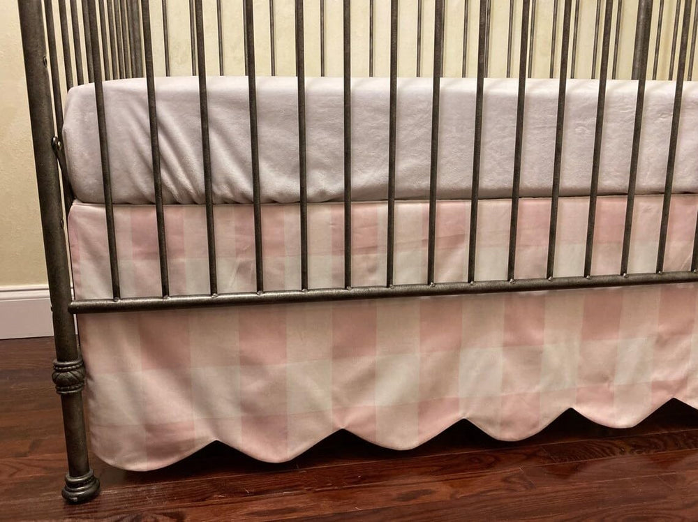 Brandream easy-care crib skirt stays fresh after cold wash and low-dry.