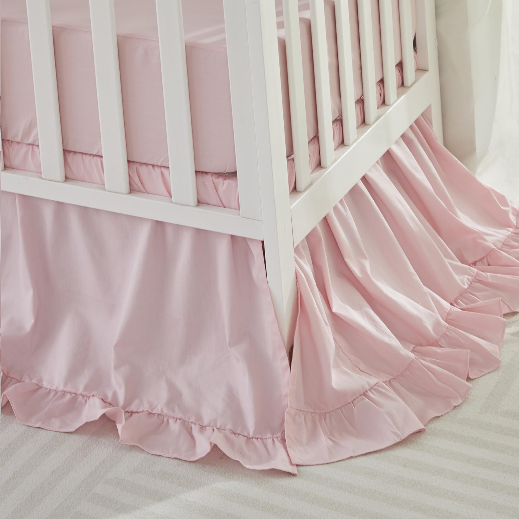 Brandream Farmhouse bohemian trim adds subtle decorative charm.