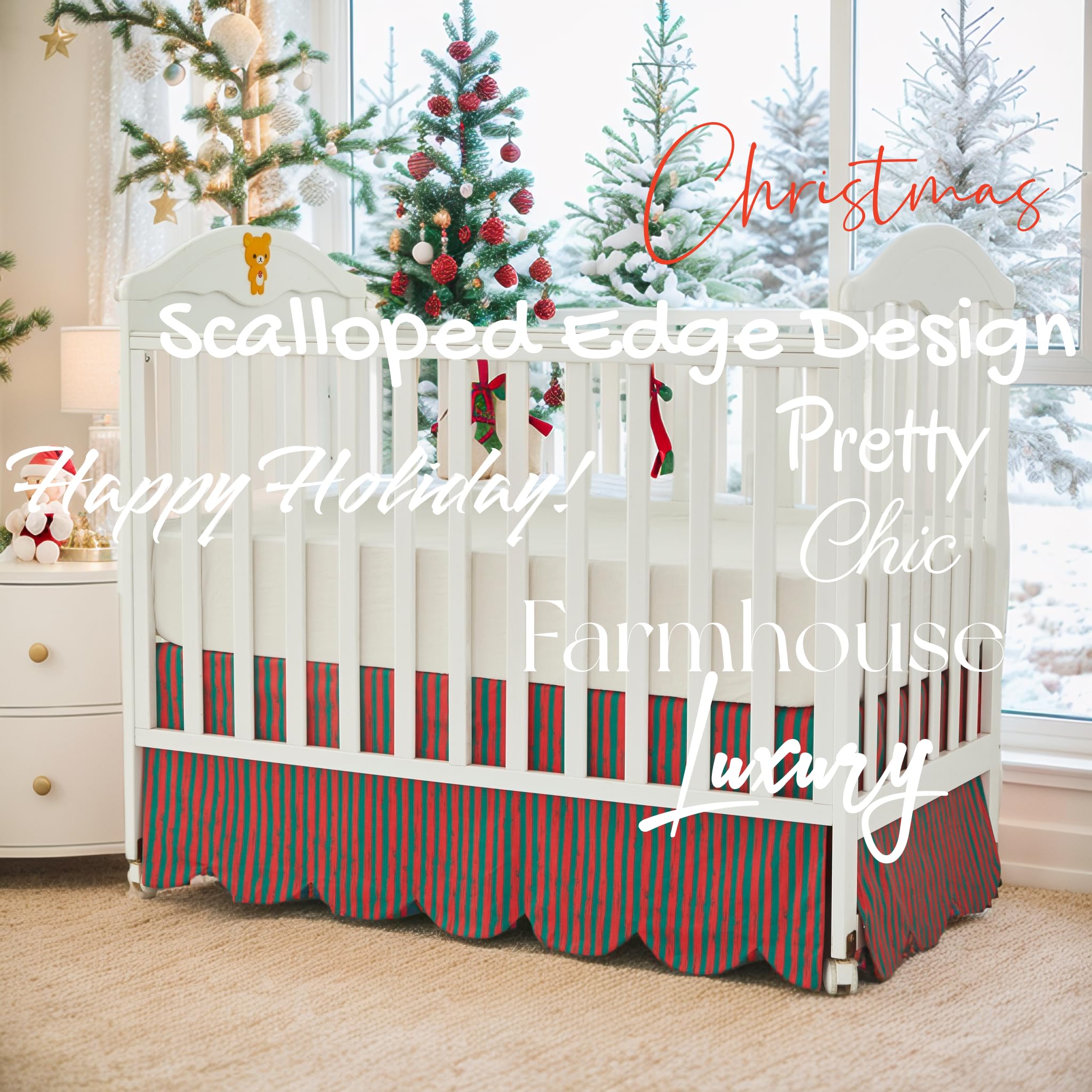 Brandream fits standard crib and toddler beds for versatile use