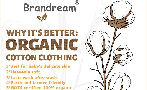 Brandream sheet fits standard crib and toddler mattresses 52 by 28 inches.