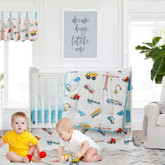 Brandream fully encased elastic bottom keeps the crib sheet securely in place.