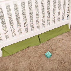 Brandream Jungle crib sheet made of 100% cotton for gentle baby skin.