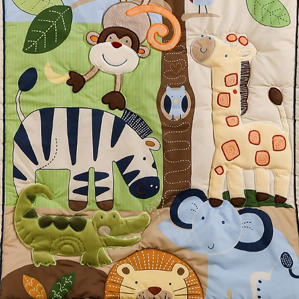 Brandream Jungle mighty lion motif brings bold warmth to the nursery