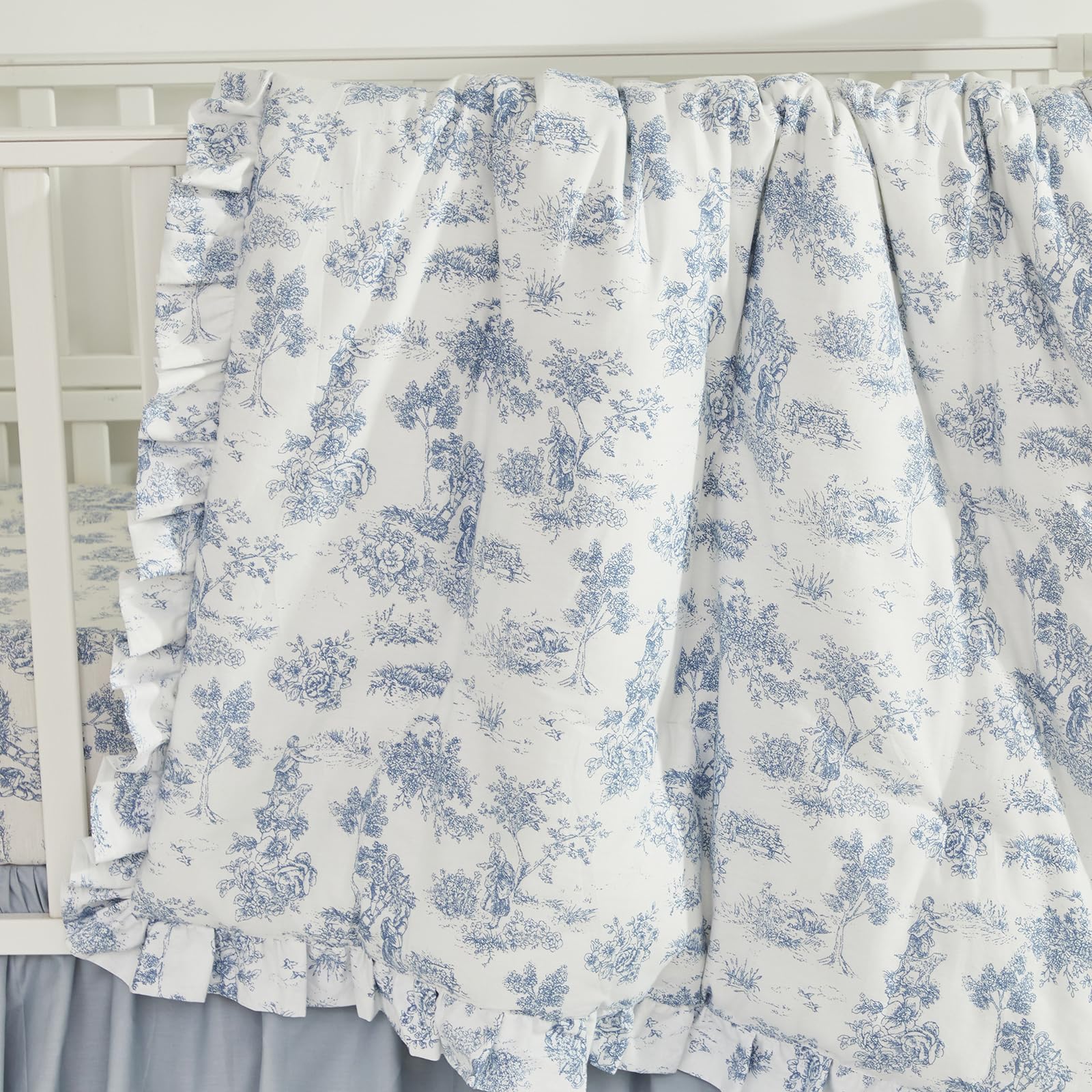 Brandream machine-washable crib sheet designed for cold cycle care.