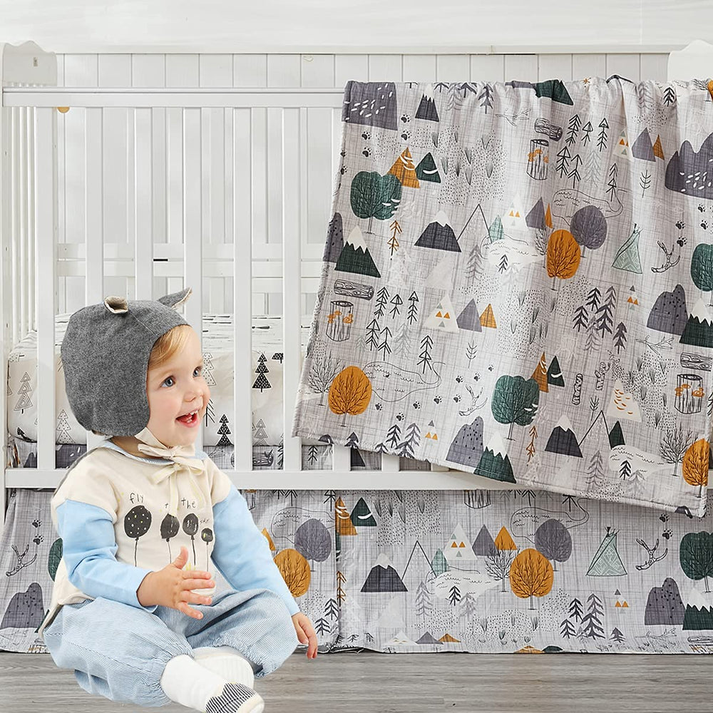Brandream machine-washable crib sheet cleans easily for busy families.