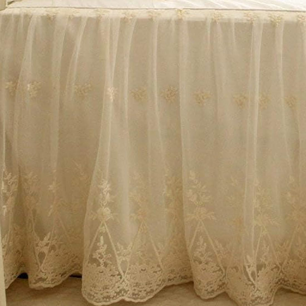 Brandream machine-washable crib skirt simplifies laundry days
