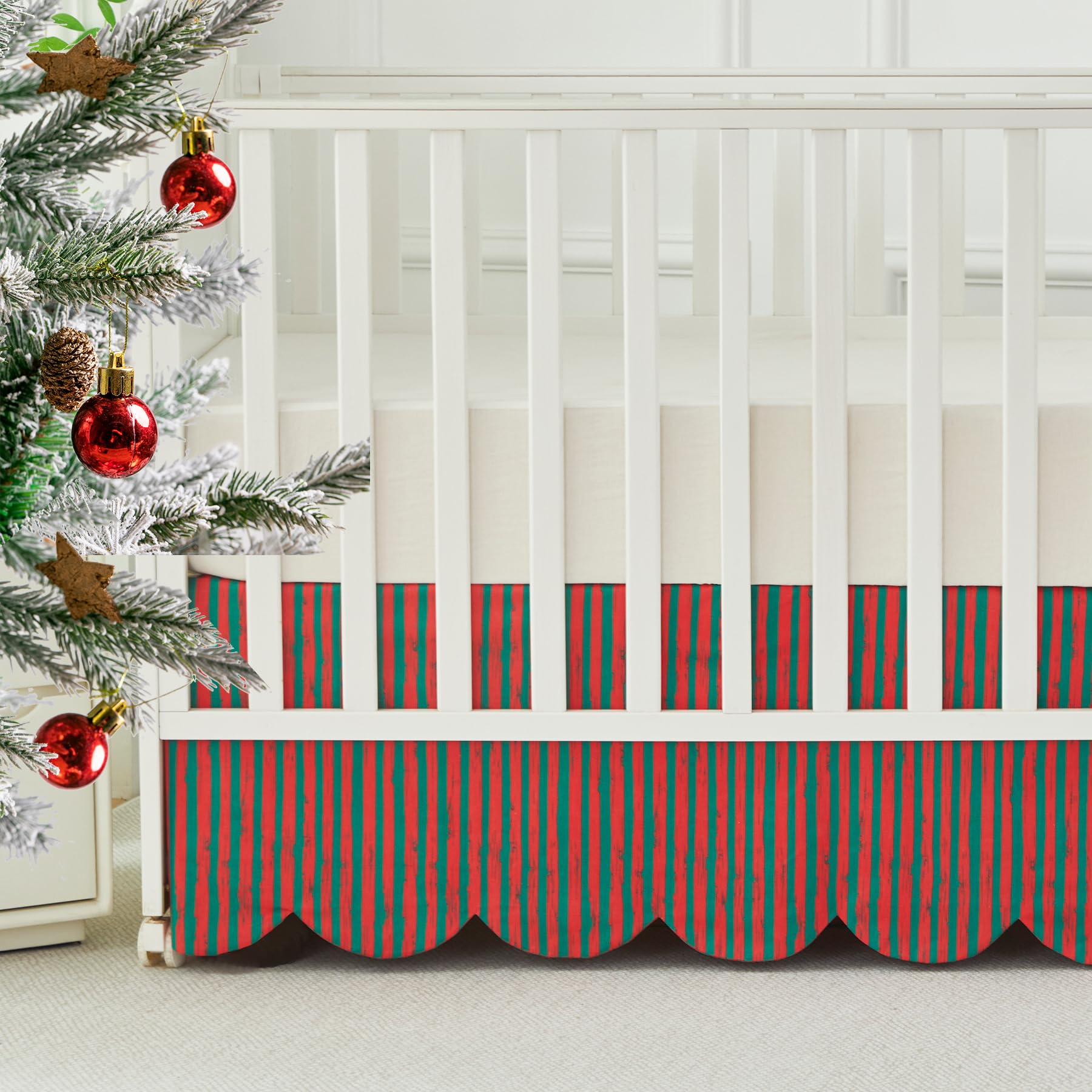Brandream neutral color suits boho and farmhouse nursery themes