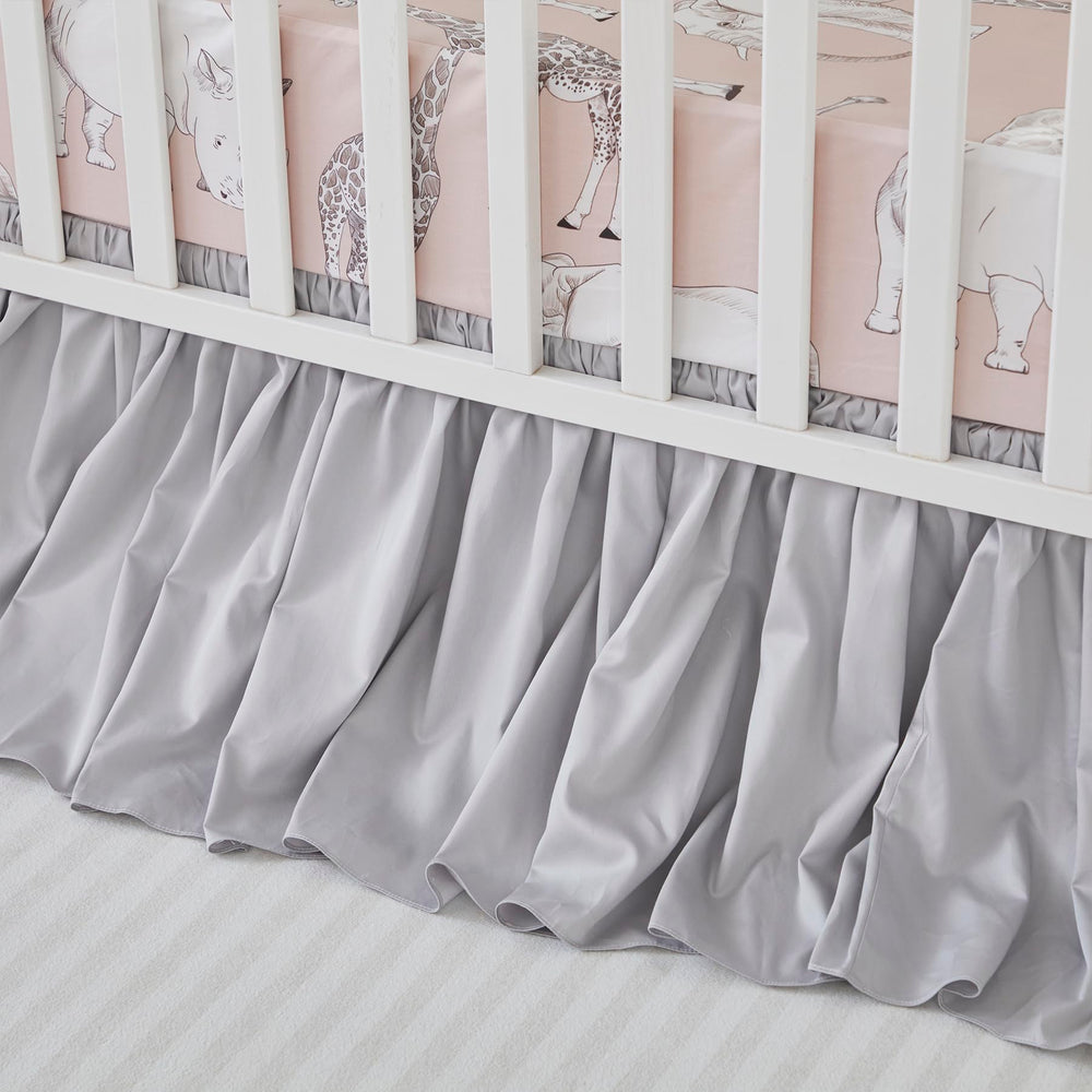 Brandream premium cotton bedding in gray for natural breathable comfort
