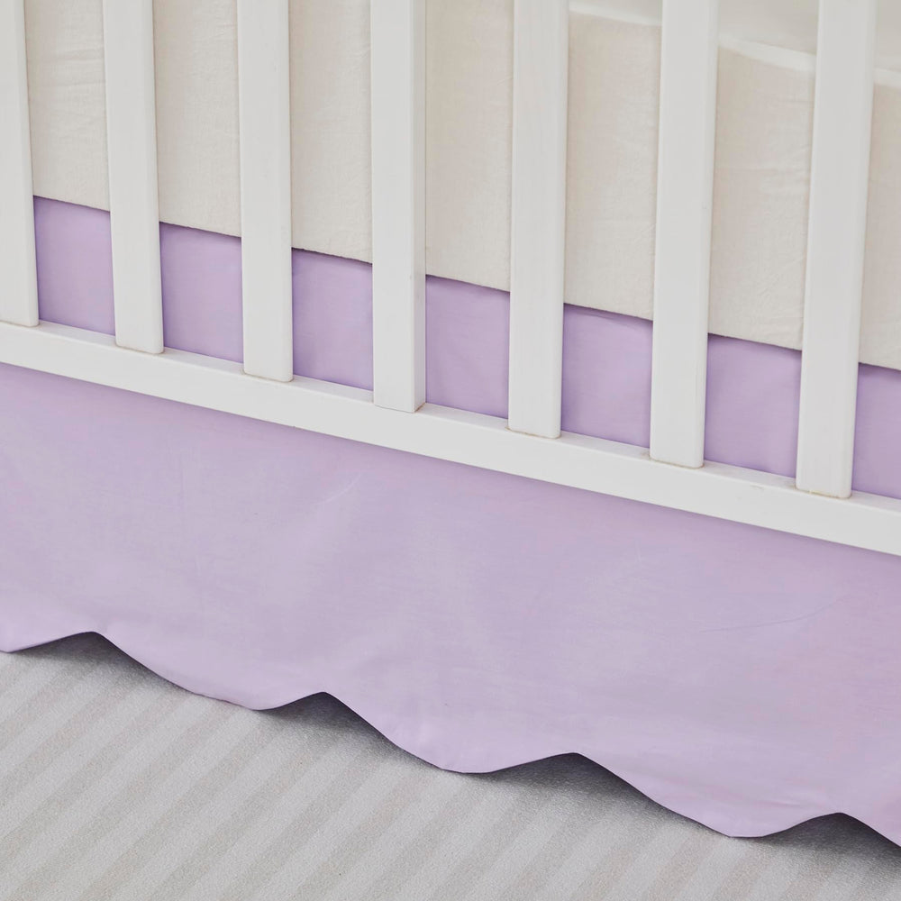 Brandream purple shade complements neutral nursery palettes.