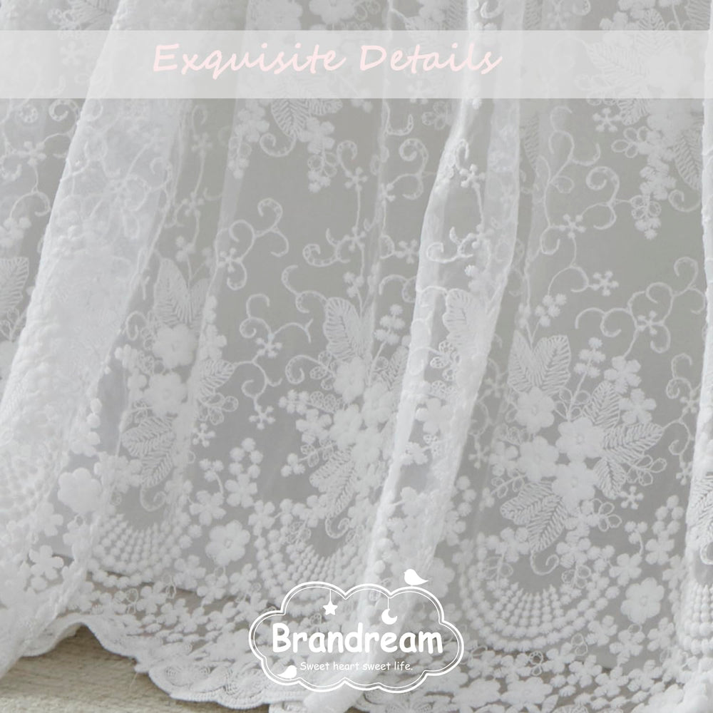 Brandream 100 percent cotton fabric feels soft and breathable for baby comfort.