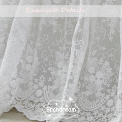 Brandream 100 percent cotton fabric feels soft and breathable for baby comfort.