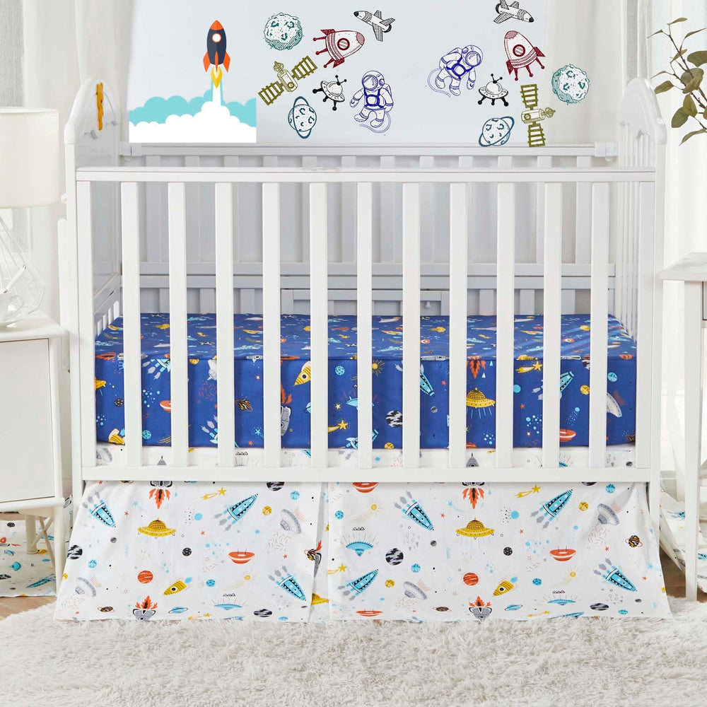 Brandream space adventure patterns spark imagination during nap time