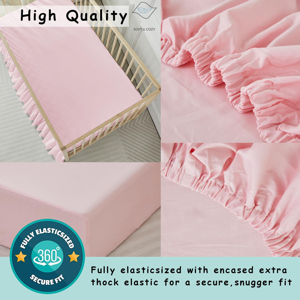 Brandream crib bedding ideal for standard cribs and toddler beds.