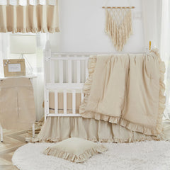 Brandream washed cotton close-up shows soft fibers and natural comfort for baby.