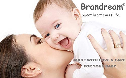 Brandream wrinkle-free crib sheet minimizes ironing for quick changes.