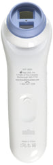 Braun No Touch Forehead Thermometer in non-contact mode for hygienic readings.