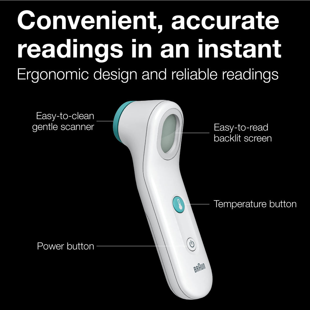 Braun Sensian Touch 5 color-guided backlight aids nighttime use.